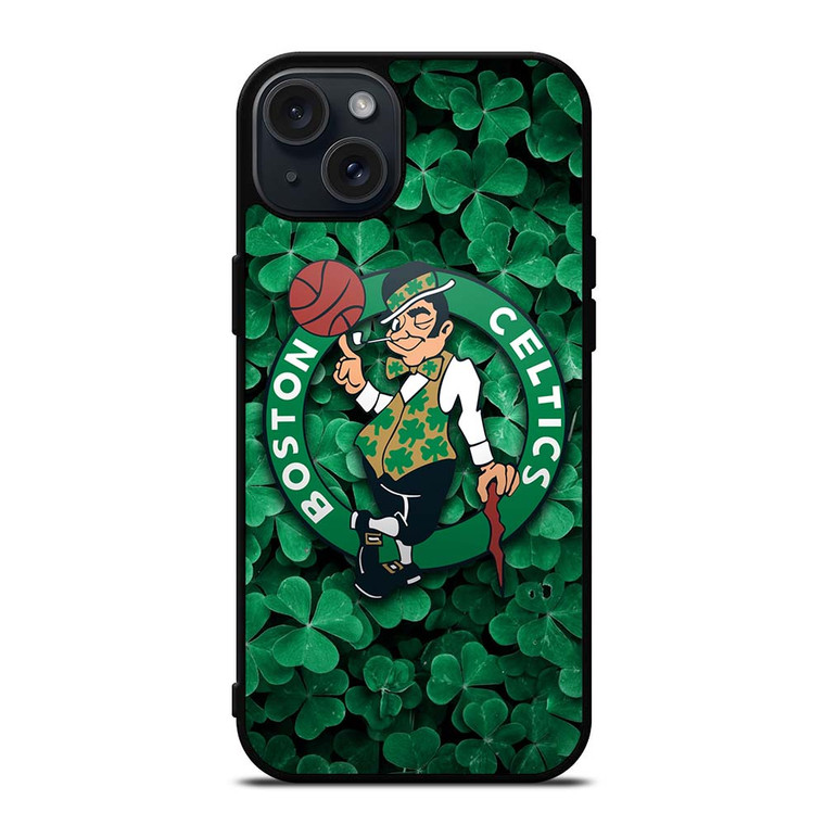 BOSTON CELTICS LOGO iPhone 15 Plus Case