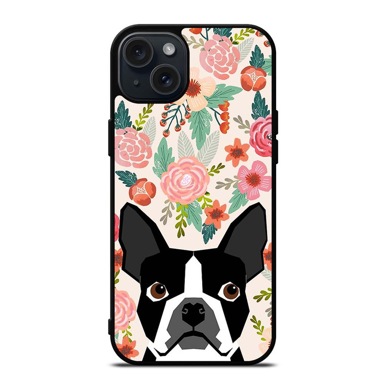 BOSTON TERRIER DOG BREED iPhone 15 Plus Case