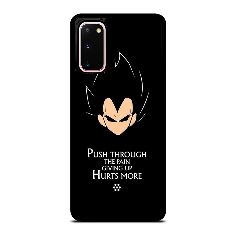 VEGETA QUOTE DRAGON BALL Z Samsung Galaxy S20 Case