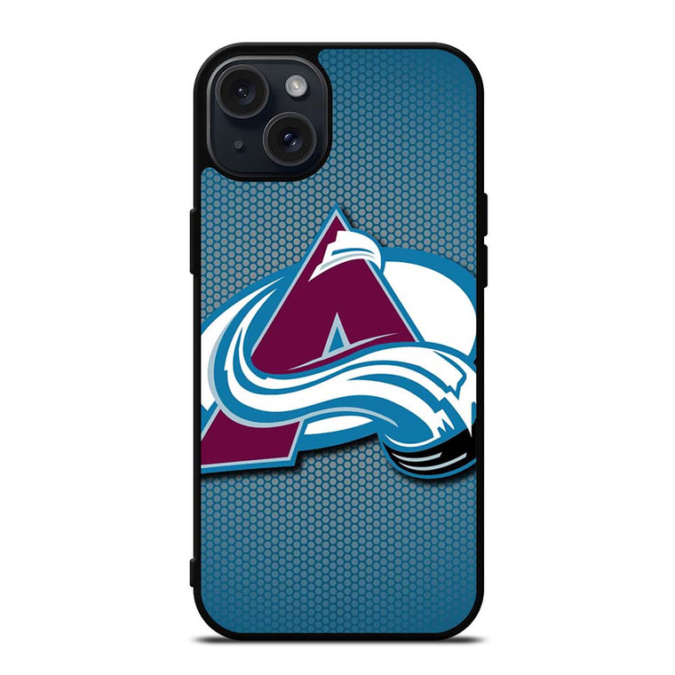 COLORADO AVALANCHE LOGO iPhone 15 Plus Case