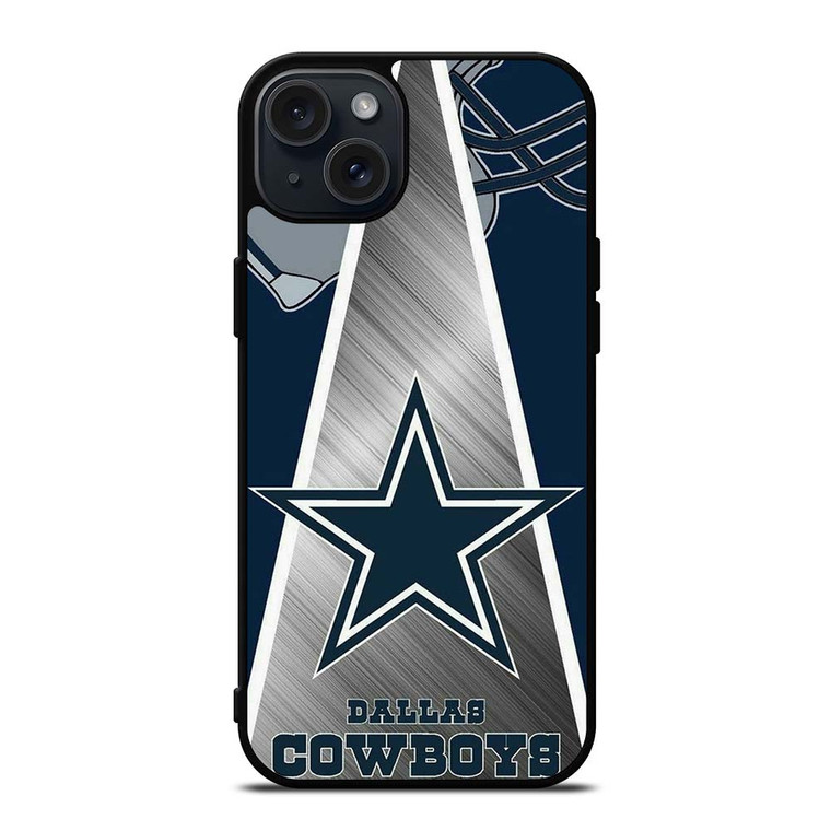 DALLAS COWBOYS LOGO FOOTBALL EMBLEM iPhone 15 Plus Case