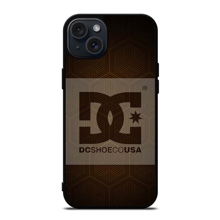 DC SHOE LOGO PATTERN iPhone 15 Plus Case