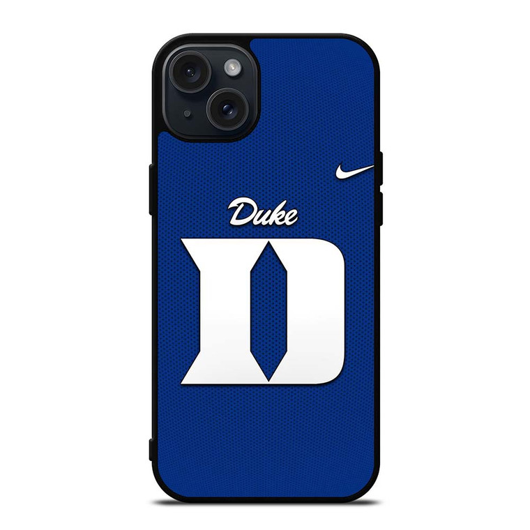 DUKE BLUE DEVILS LOGO BASEBALL TEAM NIKE iPhone 15 Plus Case