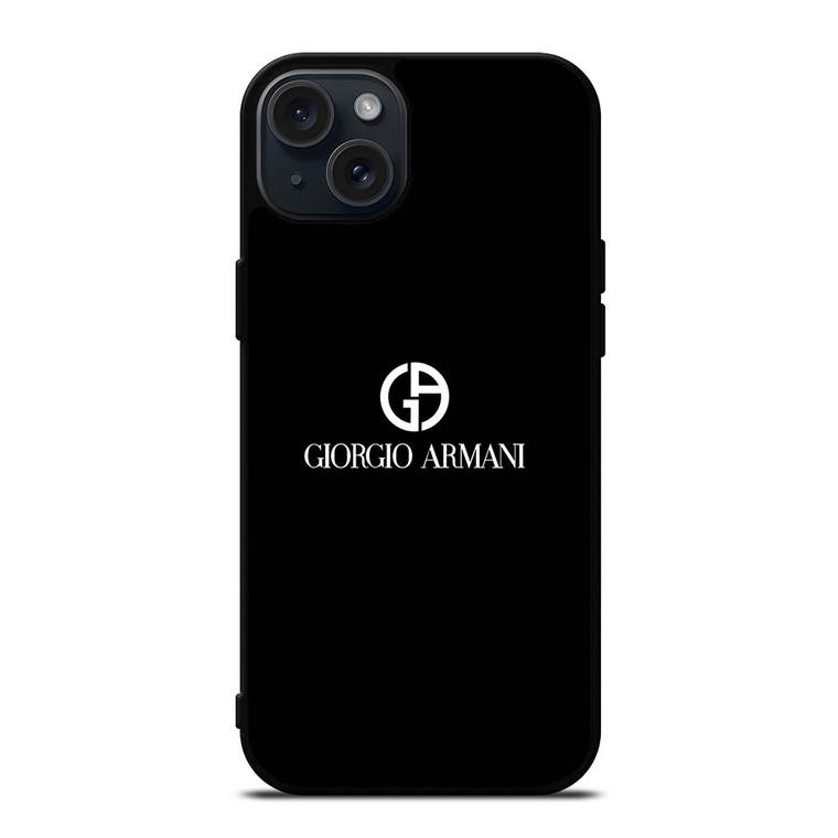 GIORGIO ARMANI LOGO iPhone 15 Plus Case