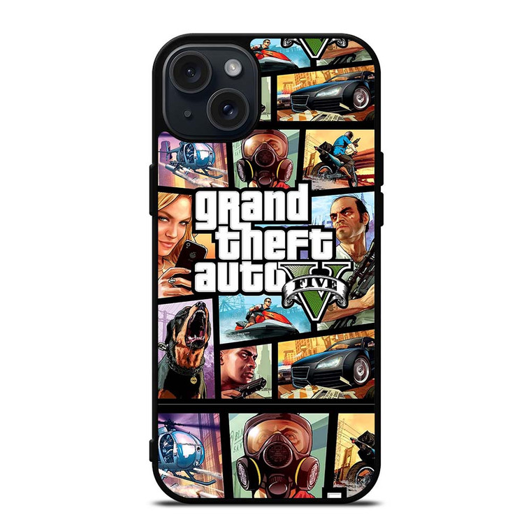 GRAND THEFT AUTO GTA GAME iPhone 15 Plus Case