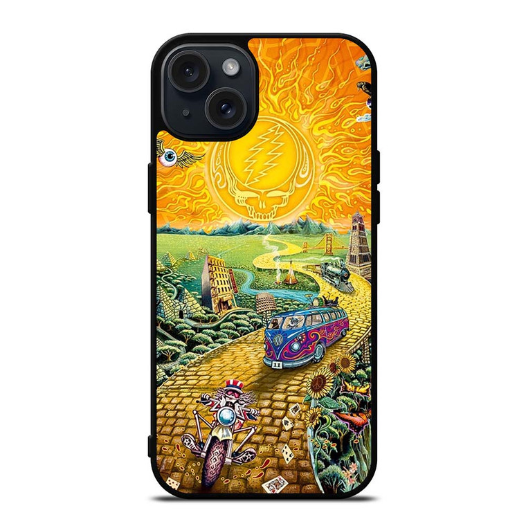 GRATEFUL DEAD GOLD ROAD iPhone 15 Plus Case