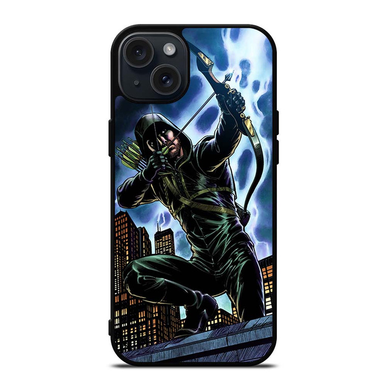 GREEN ARROW DC iPhone 15 Plus Case