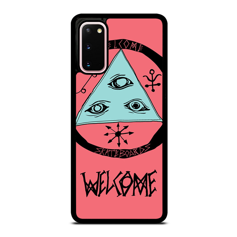 WELCOME SKATEBOARDS LOGO PINK Samsung Galaxy S20 Case