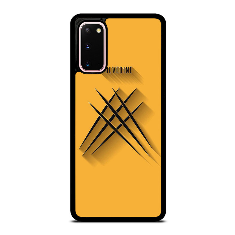 WOLFERINE YELLOW CLAW X-MEN Samsung Galaxy S20 Case