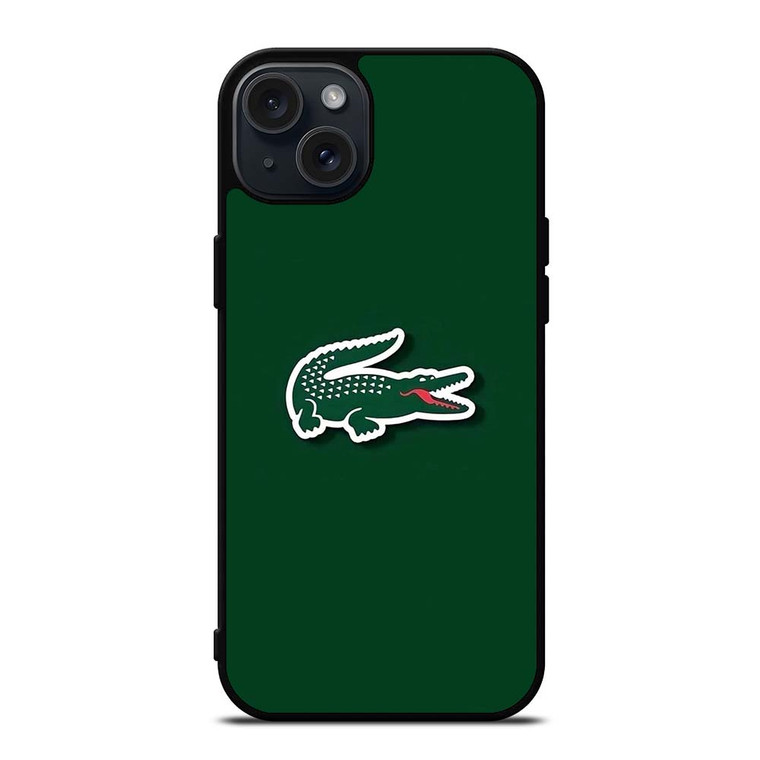 LACOSTE CROC LOGO iPhone 15 Plus Case