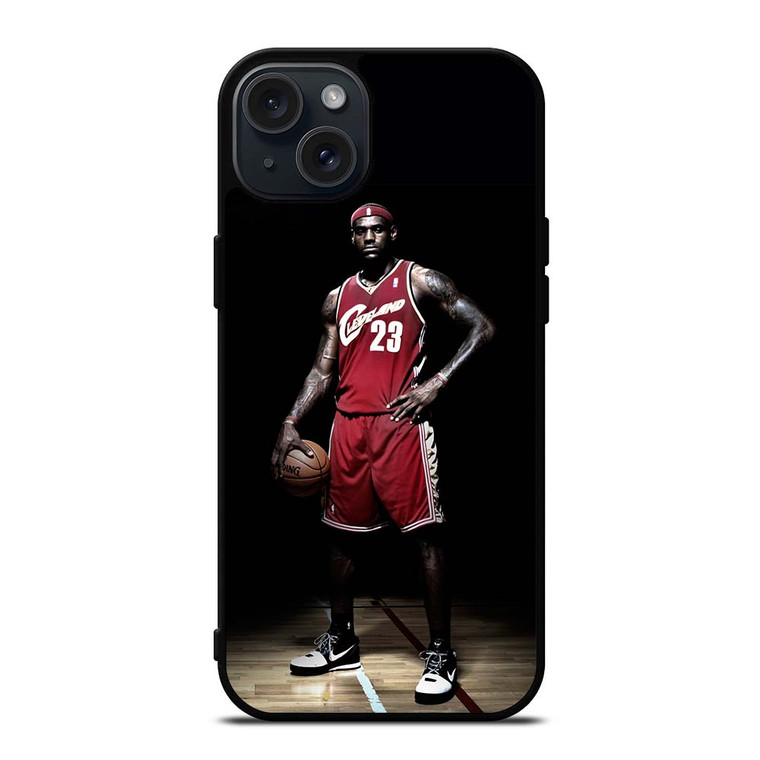 LEBRON JAMES CLEVELAND iPhone 15 Plus Case