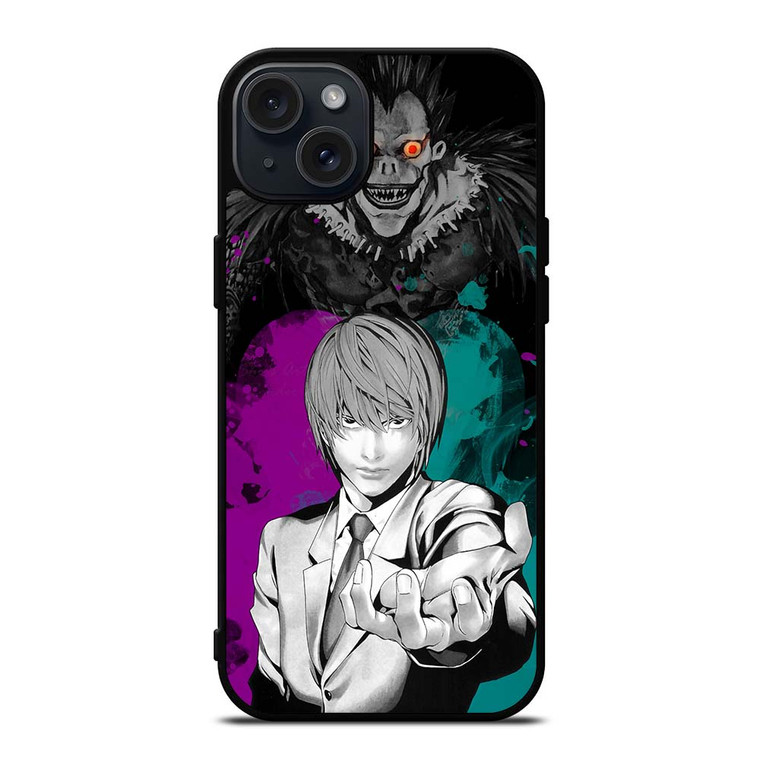 LIGHT AND RYUK DEATH NOTE iPhone 15 Plus Case