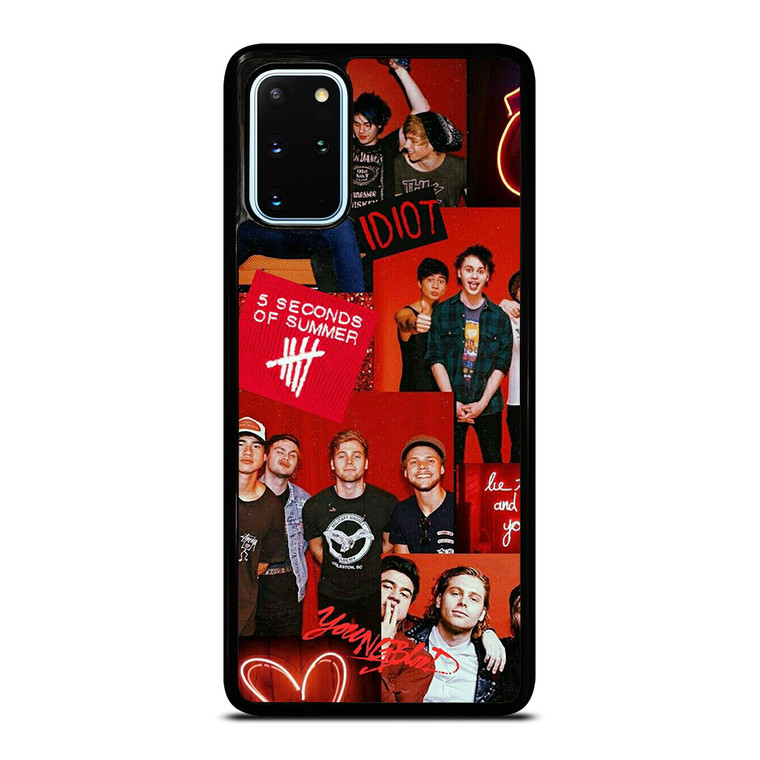 5 SECONDS OF SUMMER RED COLLAGE Samsung Galaxy S20 Plus Case