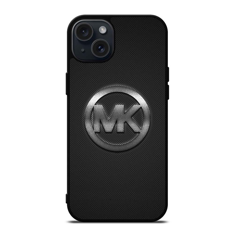 MICHAEL KORS METAL LOGO iPhone 15 Plus Case