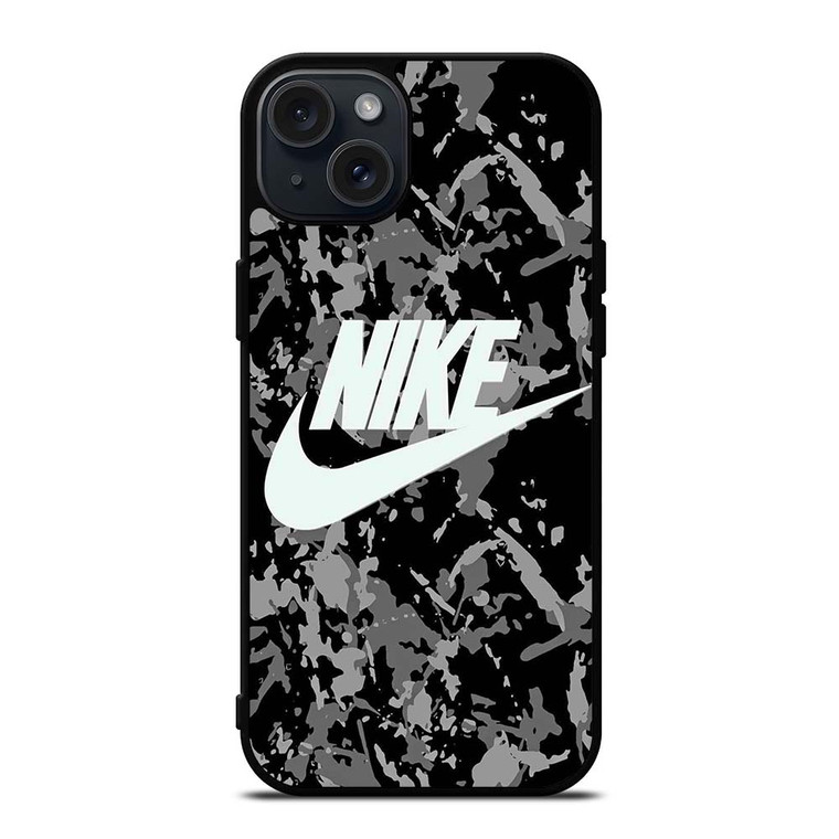 NIKE SPLASH LOGO iPhone 15 Plus Case