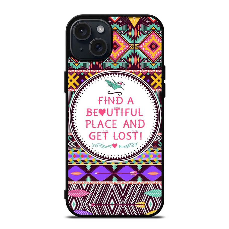 PIECE TRIBAL PATTERN 2 iPhone 15 Plus Case