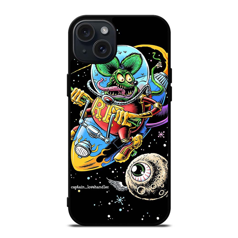 RAT FINK OUT SPACE iPhone 15 Plus Case