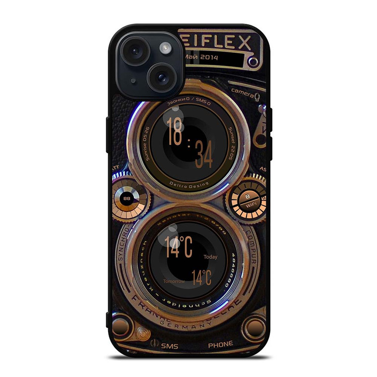 ROLLEIFLEX VINTAGE CAMERA iPhone 15 Plus Case