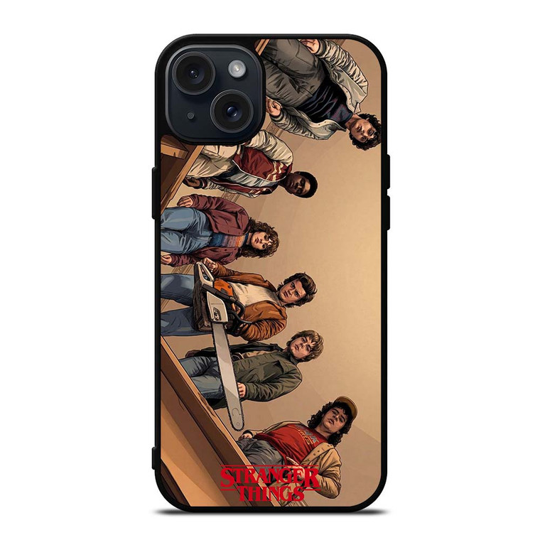 STRANGER THINGS TEAM iPhone 15 Plus Case