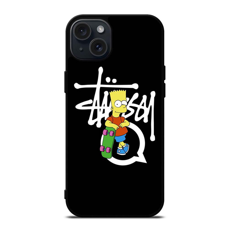 STUSSY BART SIMSON iPhone 15 Plus Case