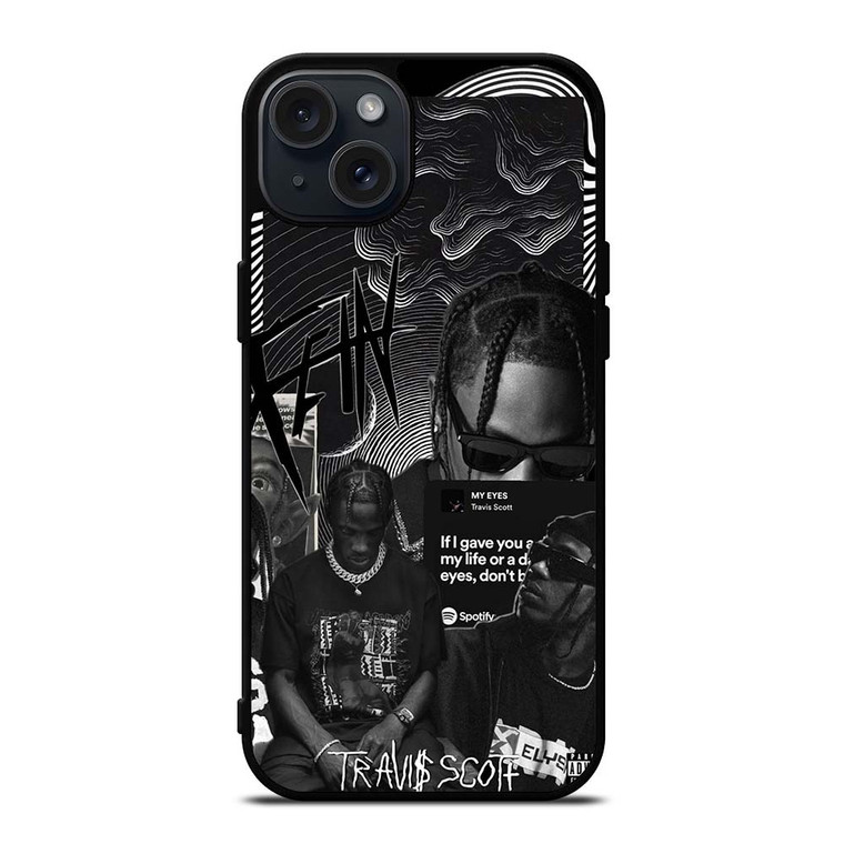 TRAVIS SCOTT MY EYES iPhone 15 Plus Case