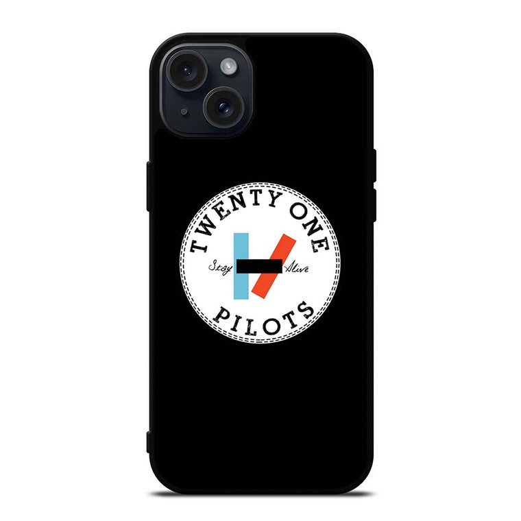 TWENTY ONE PILOTS LOGO STAY ALIVE iPhone 15 Plus Case