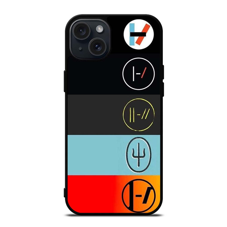 TWENTY ONE PILOTS LOGOS iPhone 15 Plus Case