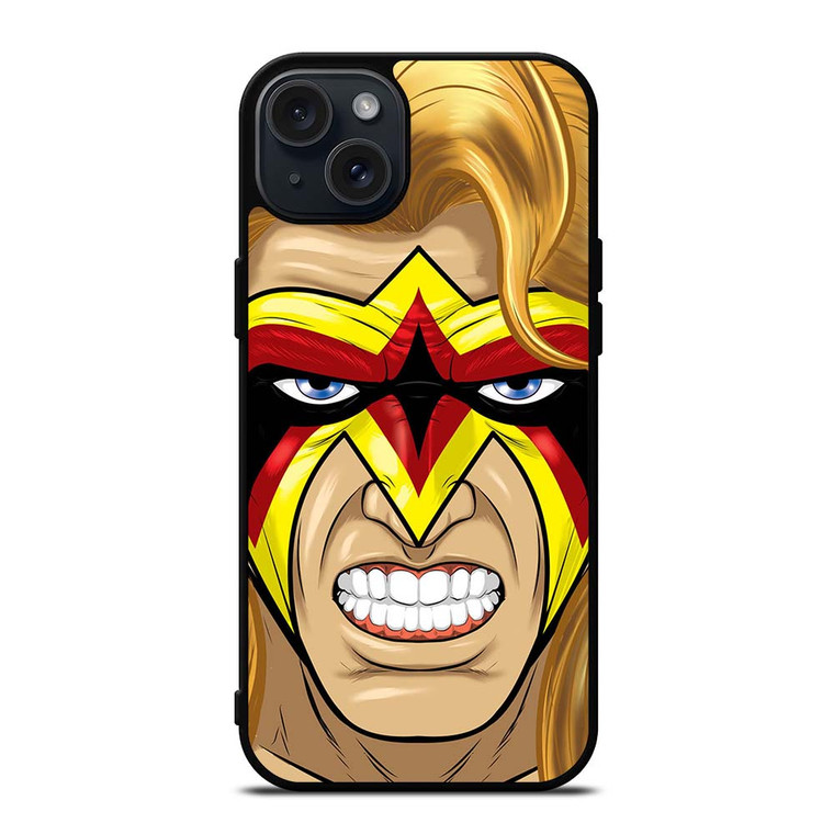 ULTIMATE WARRIOR FACE PAINT iPhone 15 Plus Case