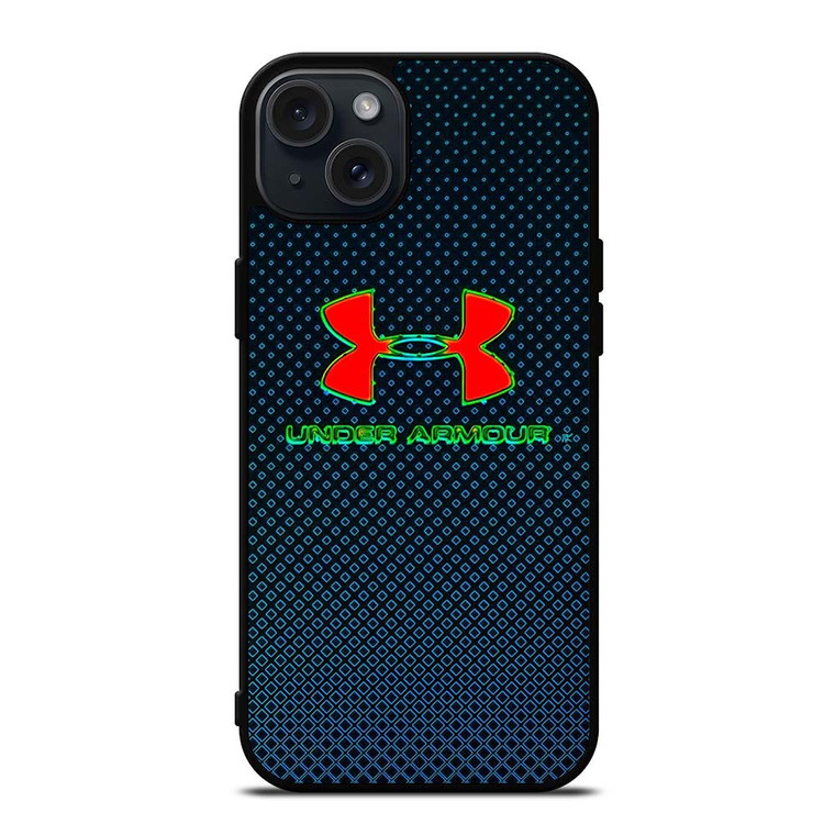 UNDER ARMOUR LOGO RED GREEN iPhone 15 Plus Case