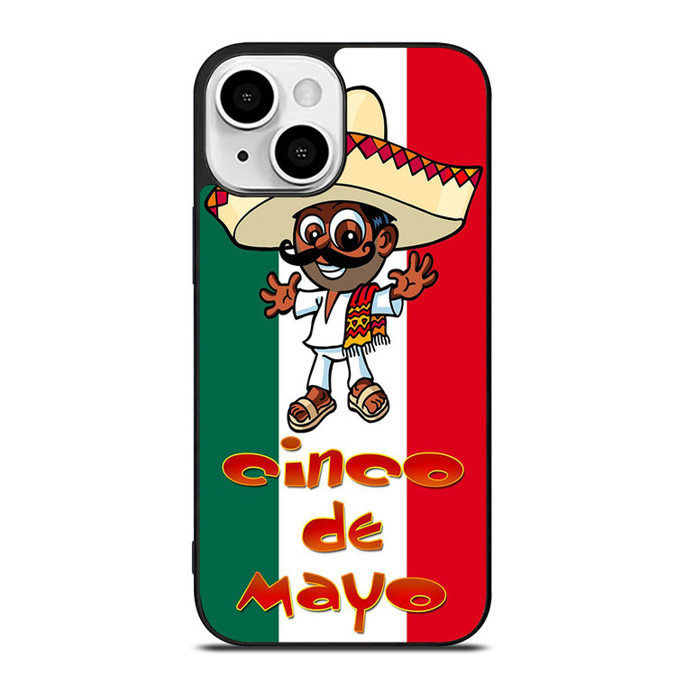 CINCO DE MAYO CARTOON iPhone 13 Mini Case CINCO DE MAYO CARTOON iPhone 13 Mini Case