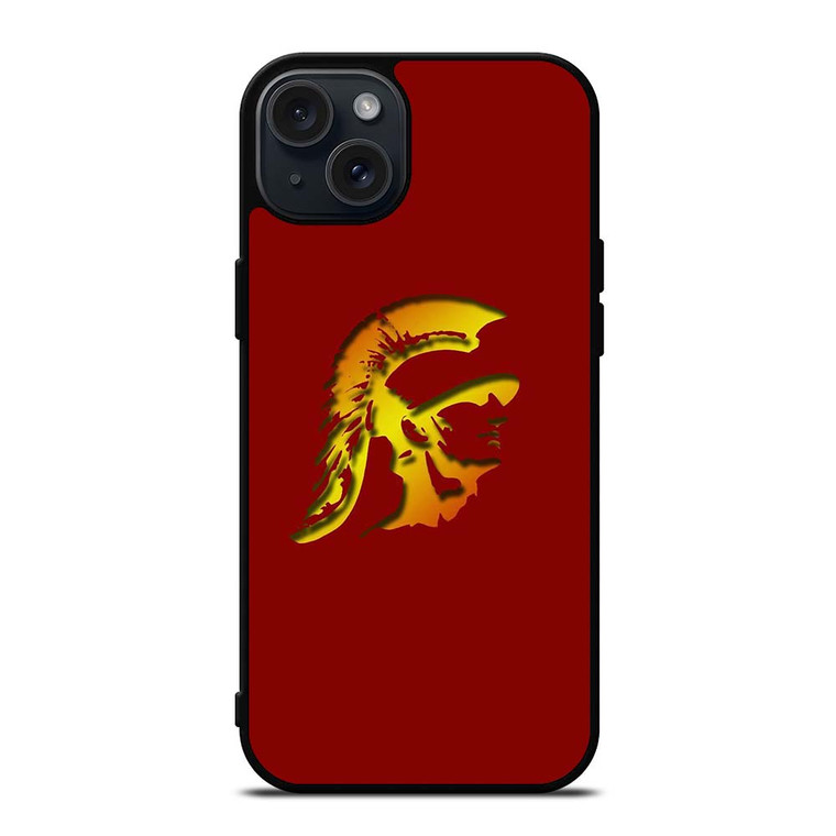 USC TROJANS FOOTBALL LOGO iPhone 15 Plus Case