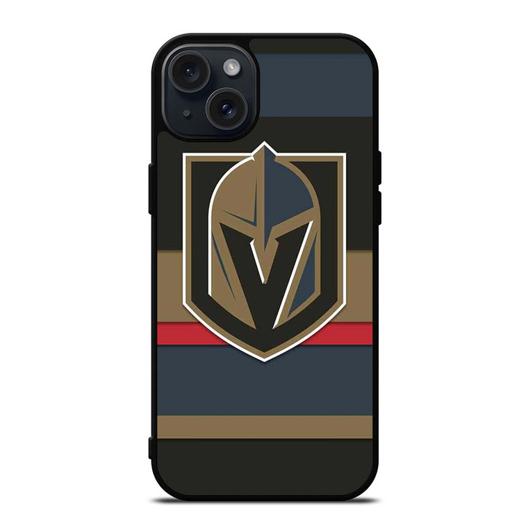VEGAS GOLDEN KNIGHTS STRIPE iPhone 15 Plus Case