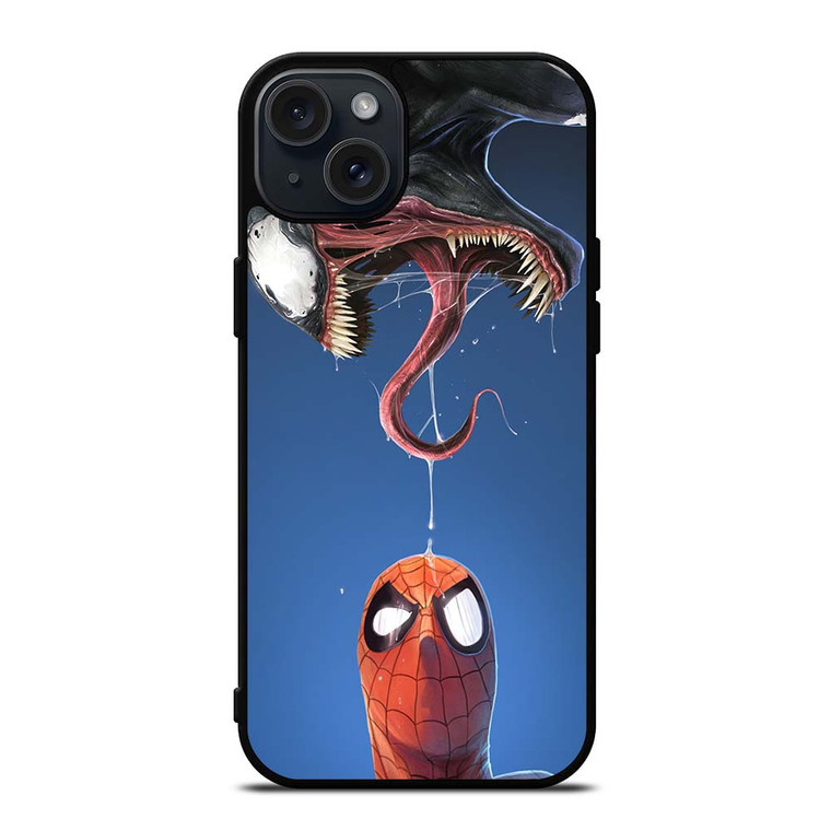VENOM VS SPIDERMAN VILLAIN iPhone 15 Plus Case