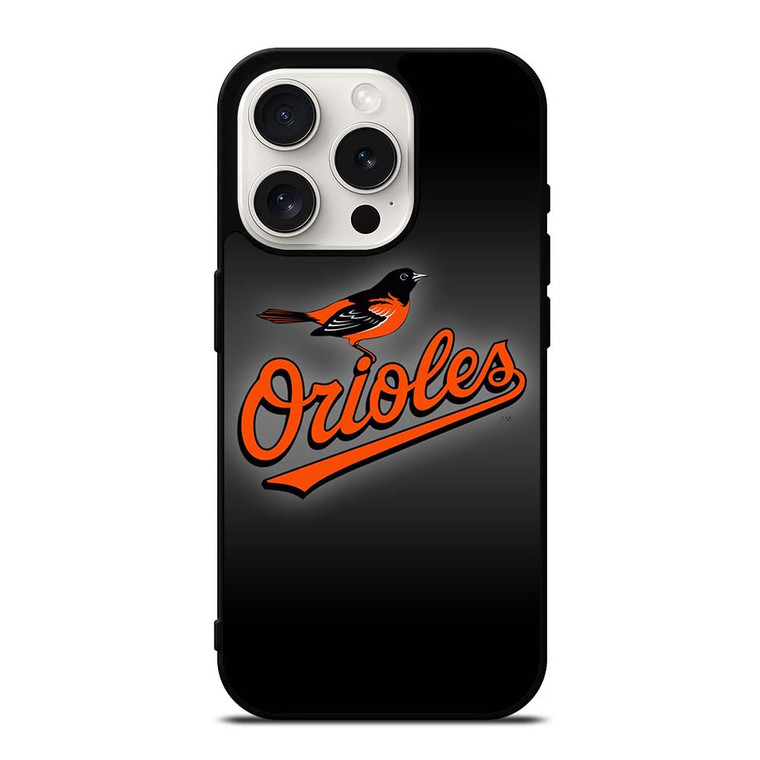 BALTIMORE ORIOLES LOGO BASEBALL TEAM ICON iPhone 15 Pro Case