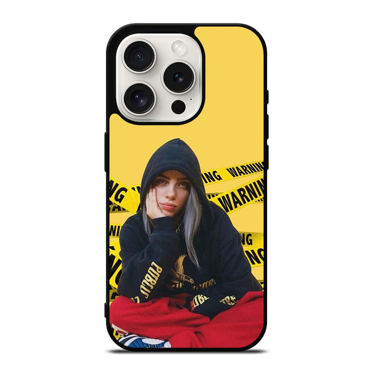 BILLIE EILISH WARNING iPhone 15 Pro Case