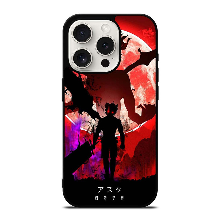 BLACK CLOVER MANGA ANIME CARTOON iPhone 15 Pro Case