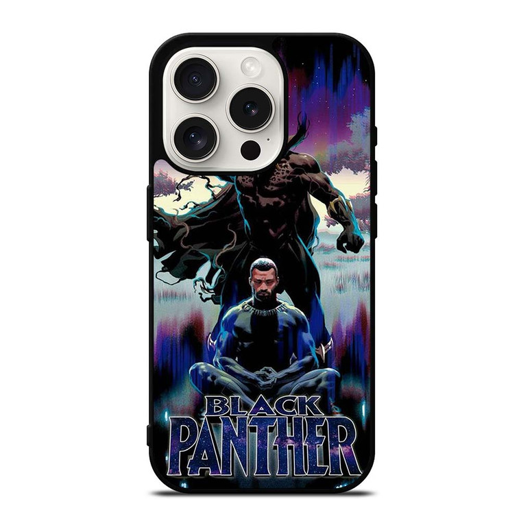 BLACK PANTHER MARVEL CARTOON iPhone 15 Pro Case