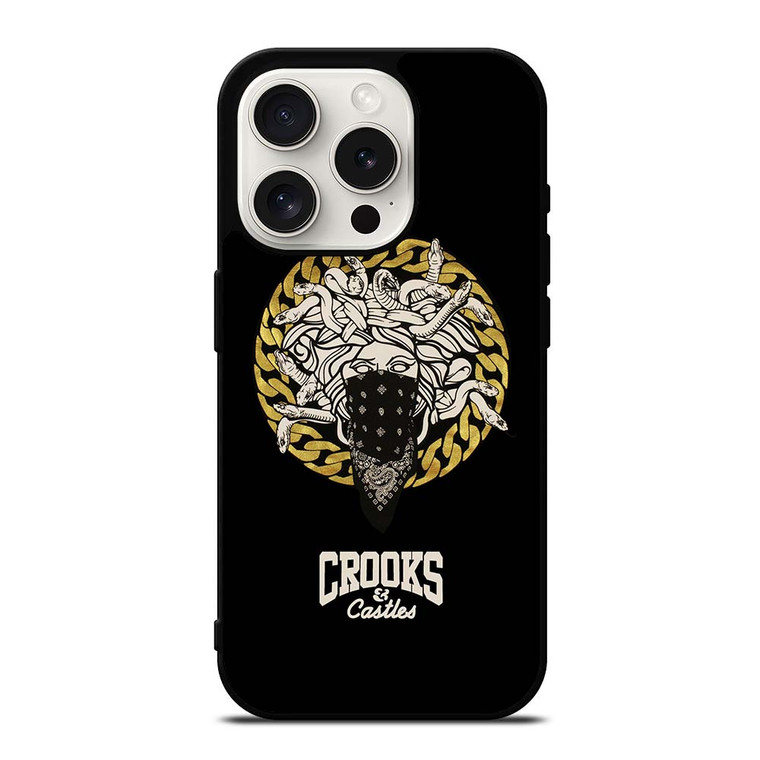CROOKS AND CASTLES BANDANA iPhone 15 Pro Case