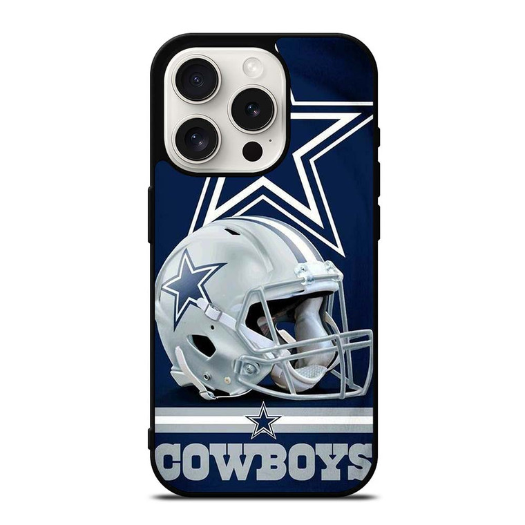 DALLAS COWBOYS LOGO HELMET iPhone 15 Pro Case