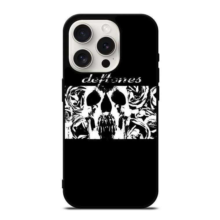DEFTONES ROCK BAND LOGO iPhone 15 Pro Case