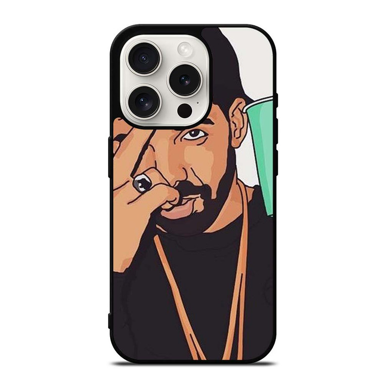 DRAKE ART iPhone 15 Pro Case