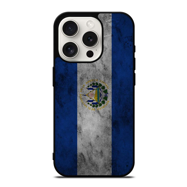EL SALVADOR FLAG iPhone 15 Pro Case