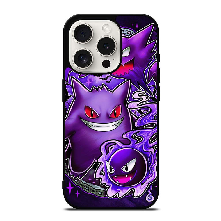 GENGAR SINISTER POKEMON POCKET MONSTER iPhone 15 Pro Case