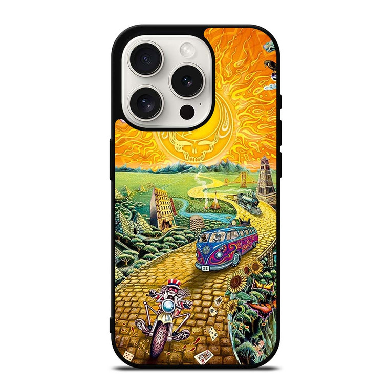 GRATEFUL DEAD GOLD ROAD iPhone 15 Pro Case