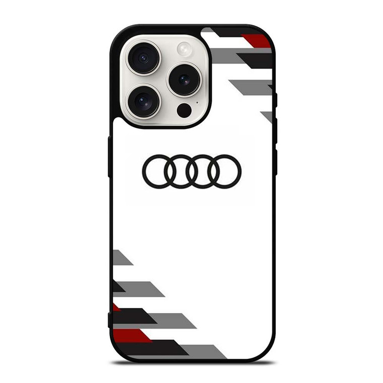 AUDI CAR LOGO ICON iPhone 15 Pro Case