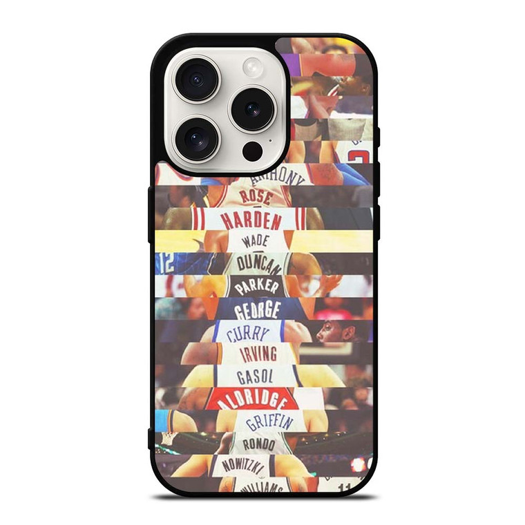 BASKETBALL LEGENDS NBA iPhone 15 Pro Case