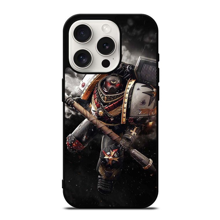 BLACK TEMPLAR WARHAMMER iPhone 15 Pro Case