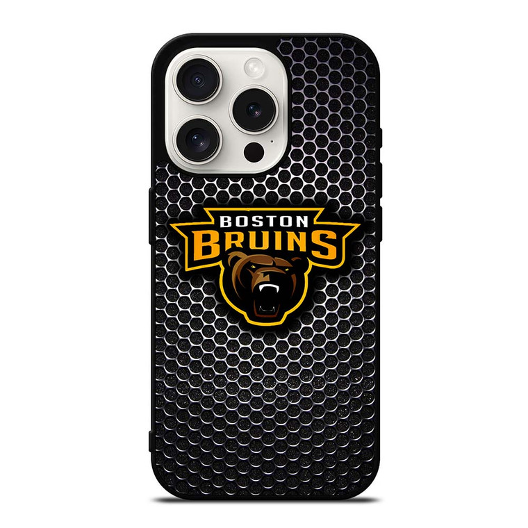 BOSTON BRUINS METAL MASCOT iPhone 15 Pro Case
