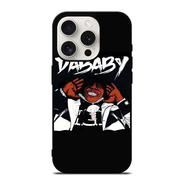 DABABY RAPPER BRUSH ART iPhone 15 Pro Case