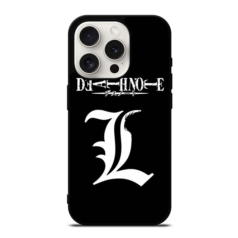 DEATH NOTE LIGHT LOGO iPhone 15 Pro Case